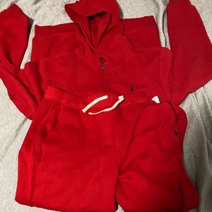 Red polo sweatsuit BRAND NEW